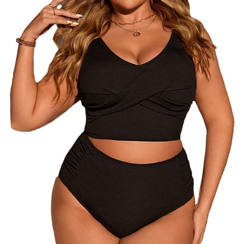 Dame sporty crop top og shorts sæt Skovae