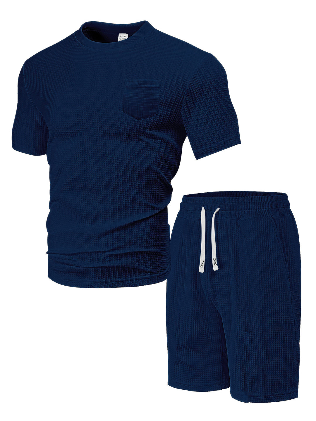 Herrer Fritids-Loungewear Sæt i åndbart materiale med lommer Stilla