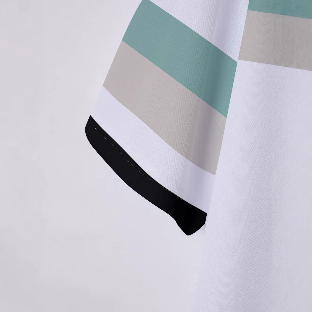 Herre Poloshirt med stilfulde striber og sporty snit Stilla