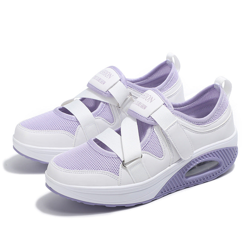 Herrer Let Mesh Komfort Sneakers Stilla