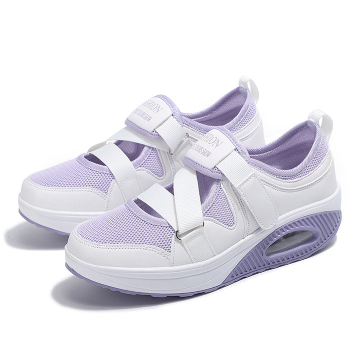 Herrer Let Mesh Komfort Sneakers Stilla