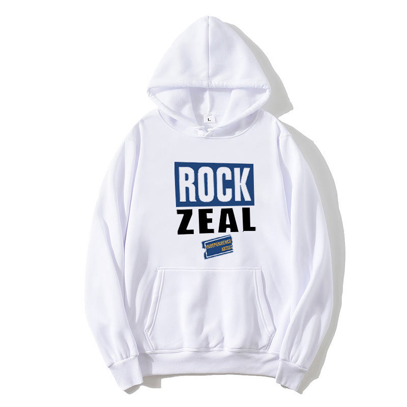 Dame hoodie med afslappet grafisk design Skovae