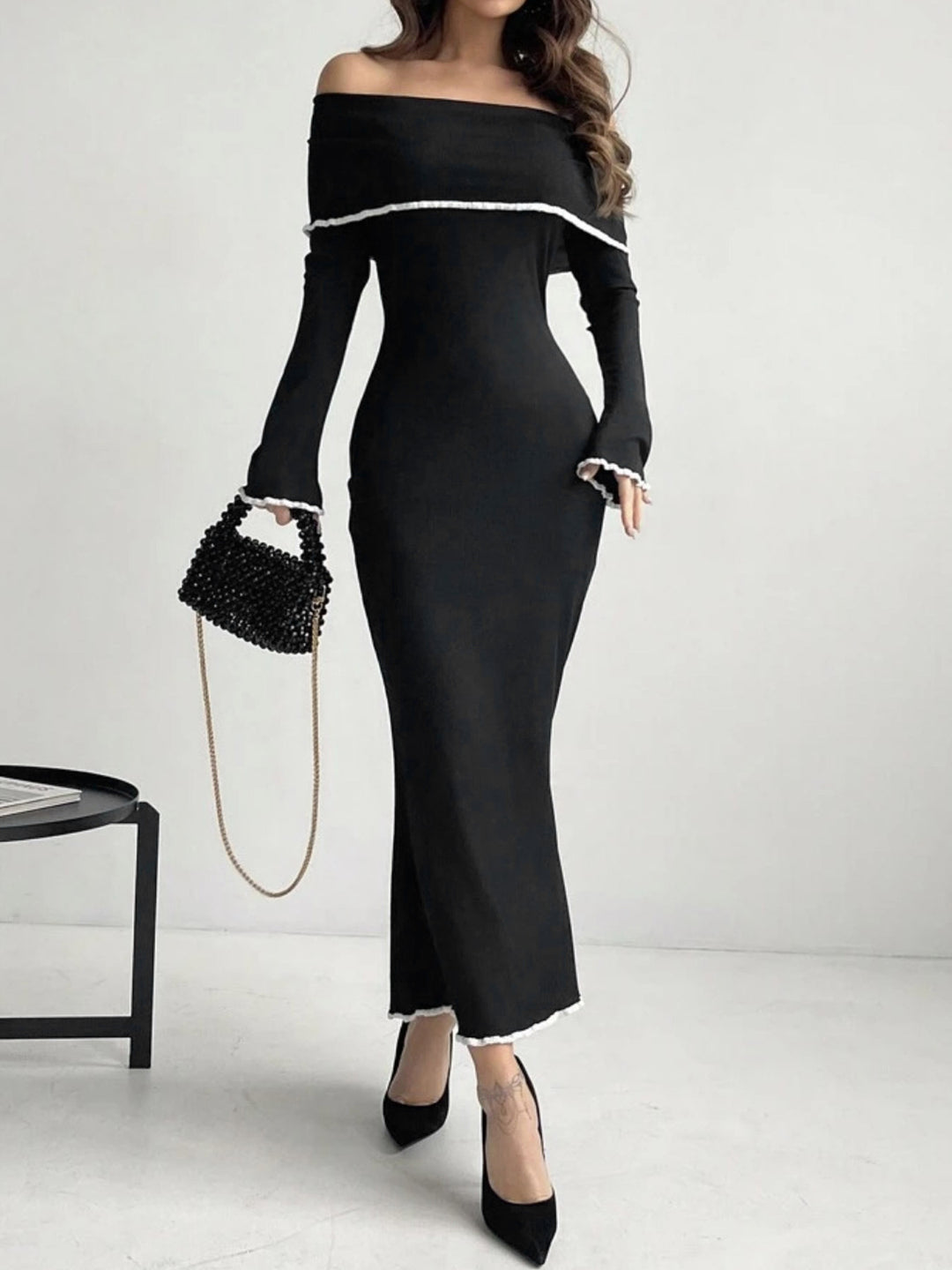 Damer Off-Shoulder Aftenkjole Stilla
