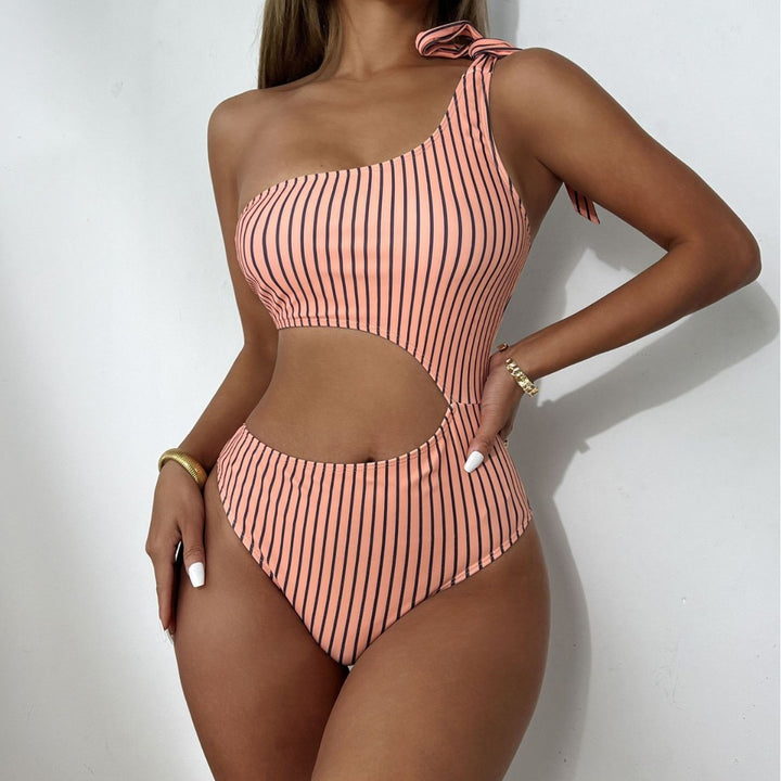 Dame asymmetrisk Cut-Out Badedragt Stilla