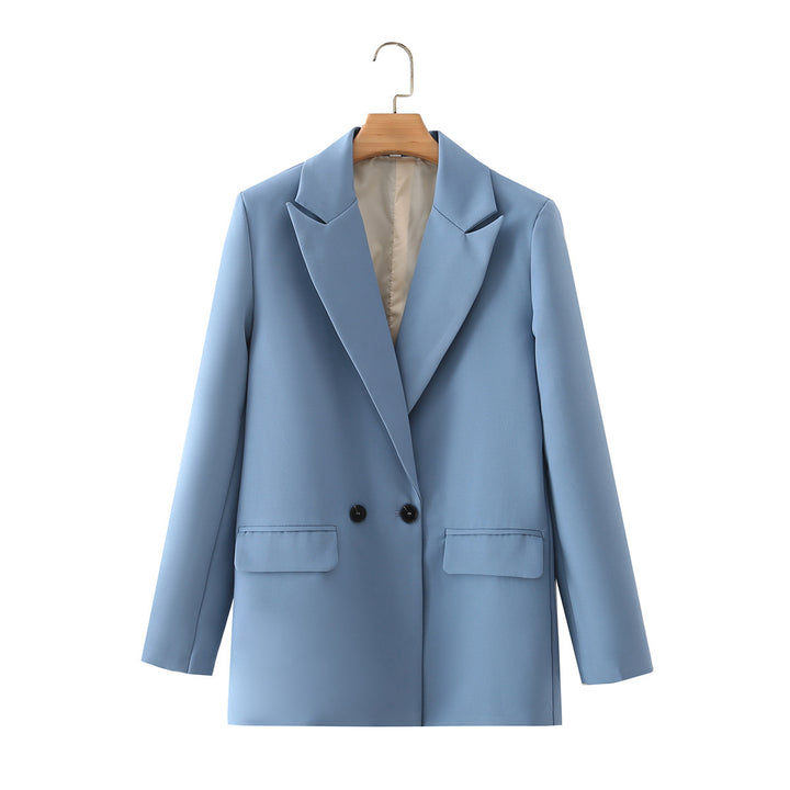 Femme Figursyet Dobbeltknap Blazer Stilla 1750151183