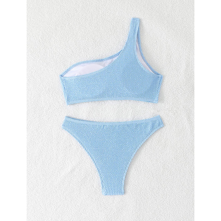 Dame Bikini-sæt med asymmetrisk overdel og sportslig pasform Stilla