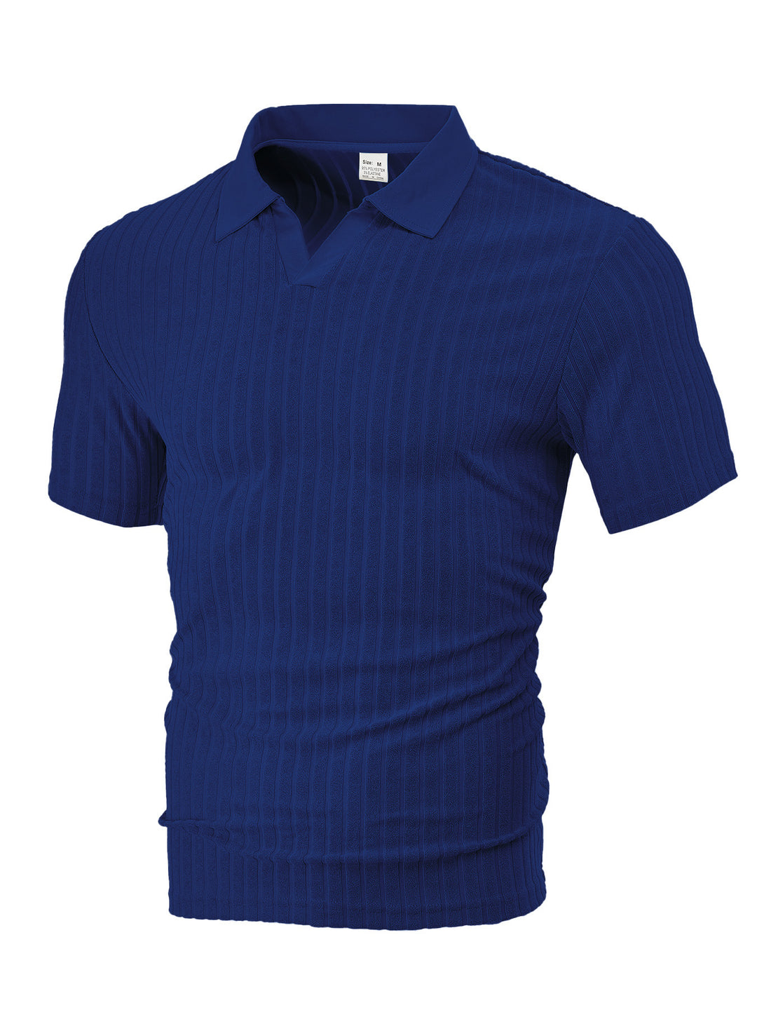 Herrer kortærmet polo shirt lavet af åndbart strukturmateriale Stilla