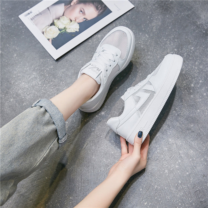 Dame sneakers i moderne design med farverige accenter og åndbar struktur Stilla