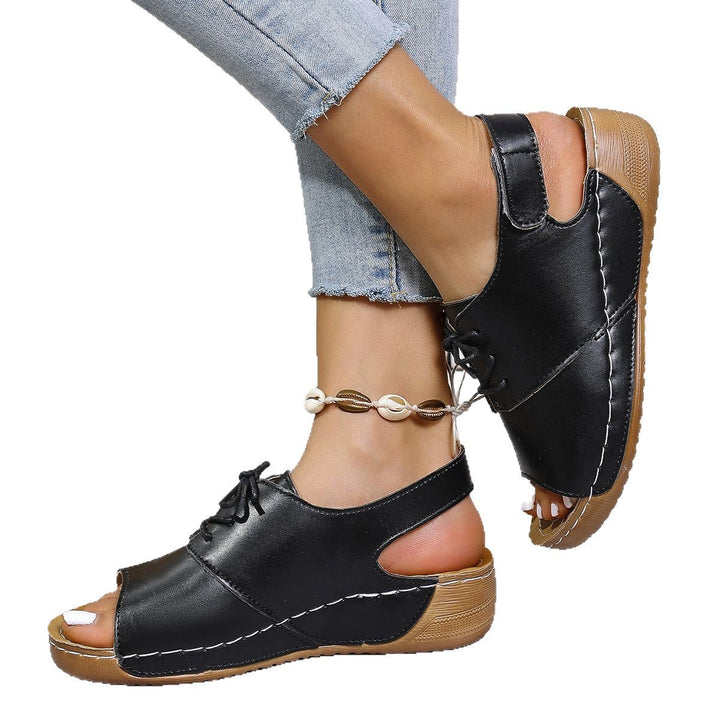 Dame Komfortable Tåsplit Sandaler med justerbart remsystem og ergonomisk sål Stilla