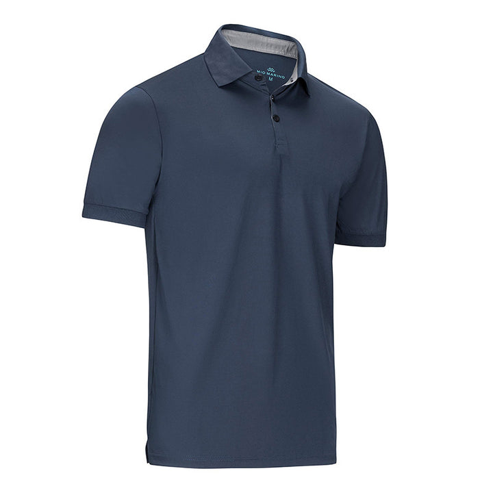 Herrer Poloshirt med åndbart funktionelt materiale og moderne snit Stilla