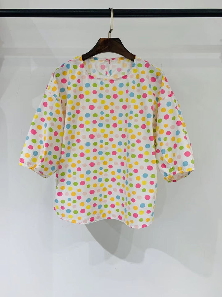 Femme Legende prikket top Stilla