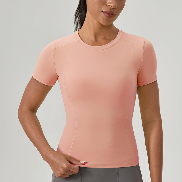 Dame Sporty funktionel overdel med innovative åndbare egenskaber og elastisk snit Stilla