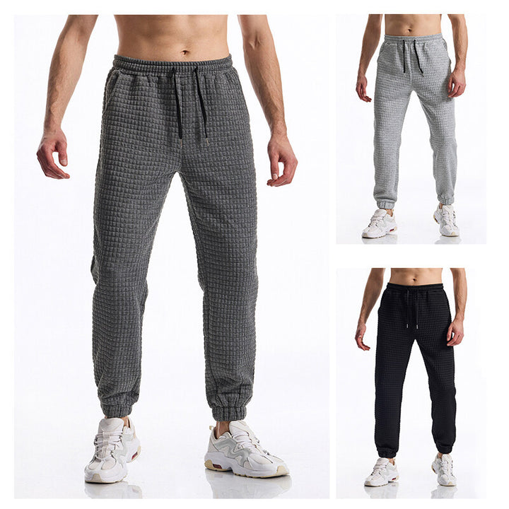 Herre tekstureret fleece-forede joggingbukser Stilla
