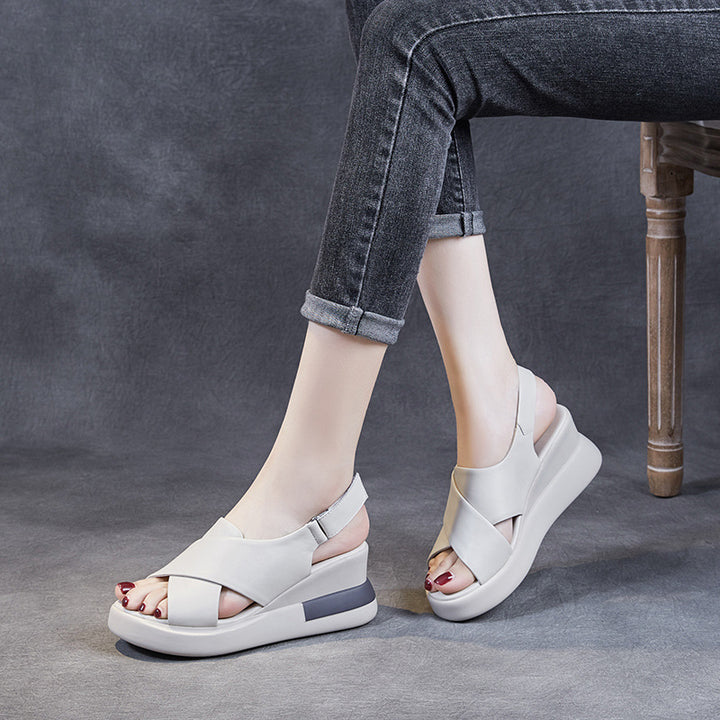 Dame Mode Slingback Kile Sandaler Stilla