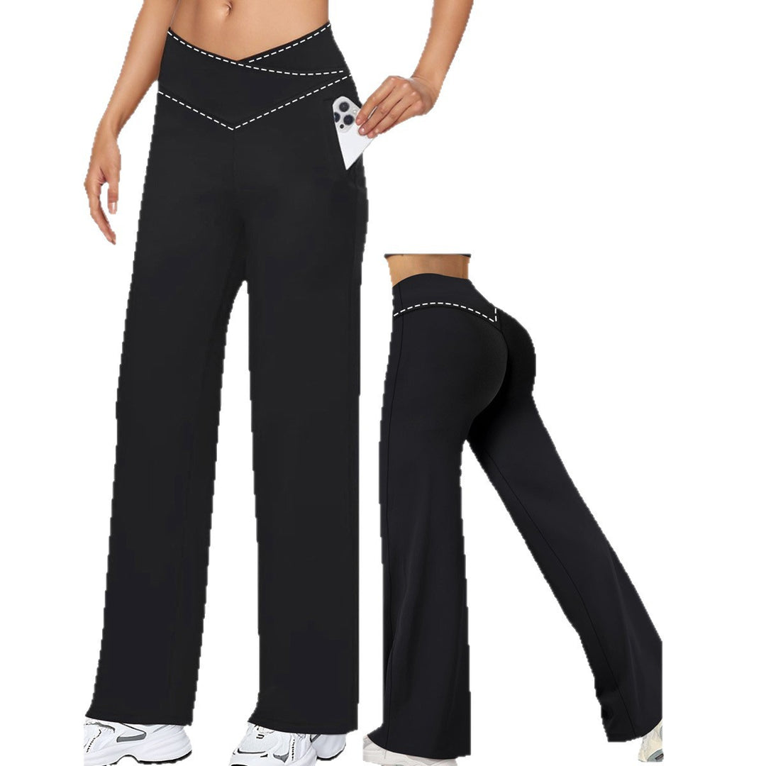 Dame kompressionspants med høj talje og mavekontrol Skovae