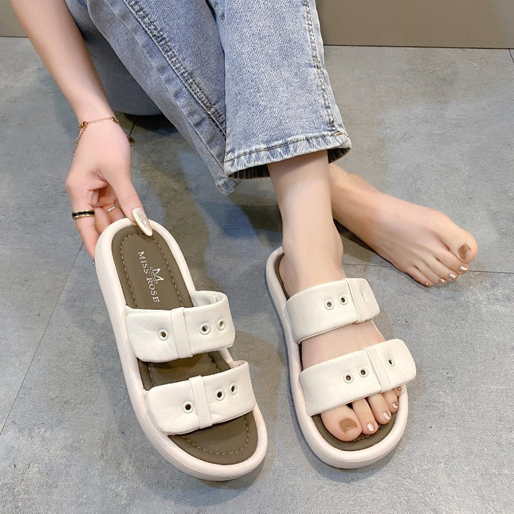 Damer Komfortable Rem-sandaler med justerbare spænder og ergonomisk sål Stilla
