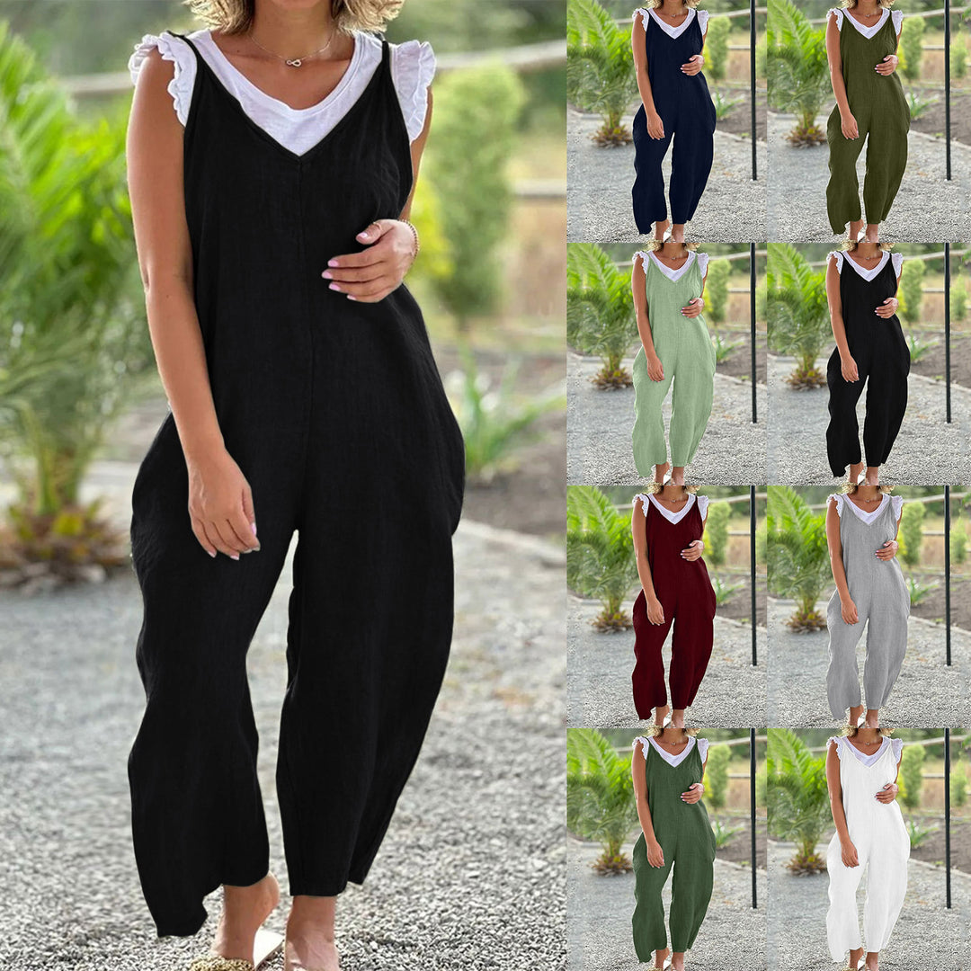 Dame Fritid Letvægts Cami Overall Stilla
