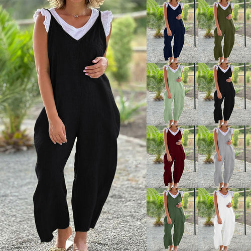 Dame Fritid Letvægts Cami Overall Stilla