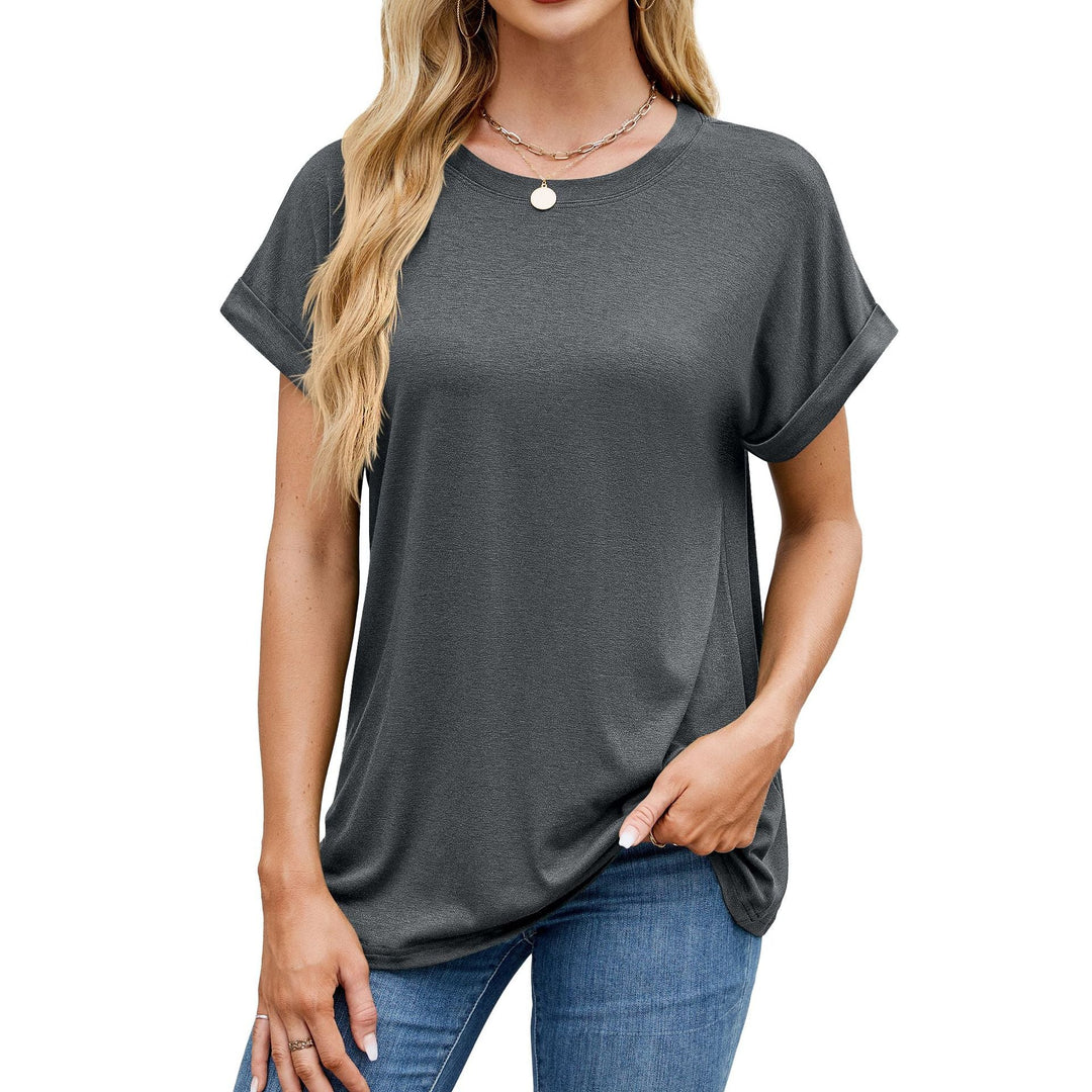 Stilla | Essential Plain Solid Rund Løs Tee