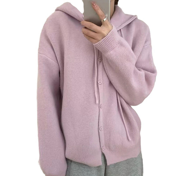 Femme Cozy Hættecardigan Stilla