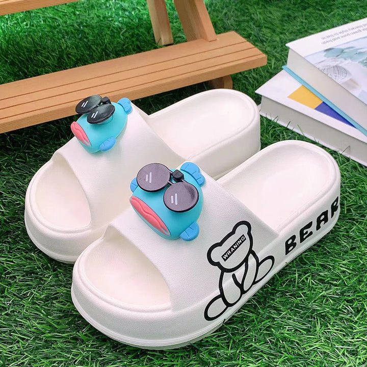 Dame Sjove Fritidssandaler med dyre-design og skridsikker sål Stilla