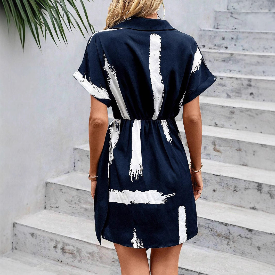 Dame Chic Wrap Kjole Stilla