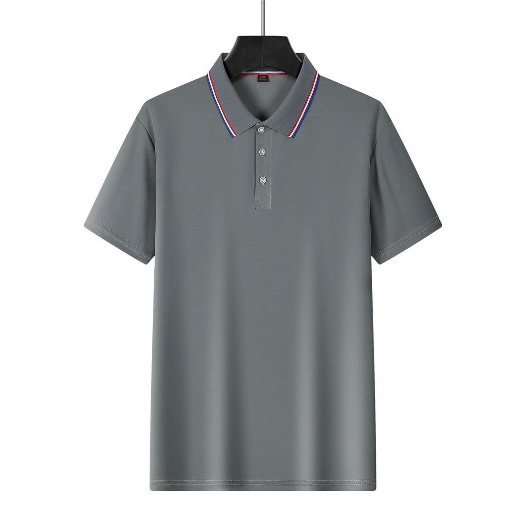 Herre poloshirt med åndbar struktur og stilfuldt farvedesign Stilla