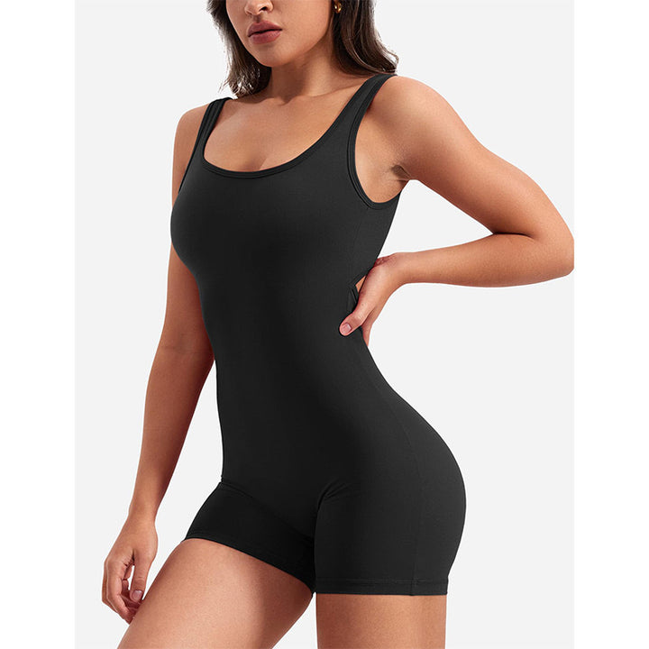 Dame Elegant og figursyet Sport-Jumpsuit Skovae