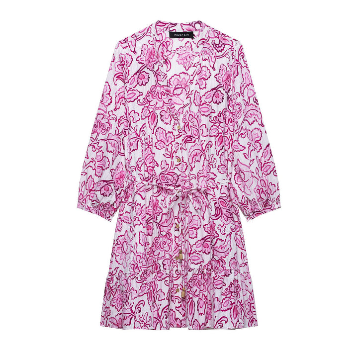 Damer Blomsterprint Wrap Kjole Stilla