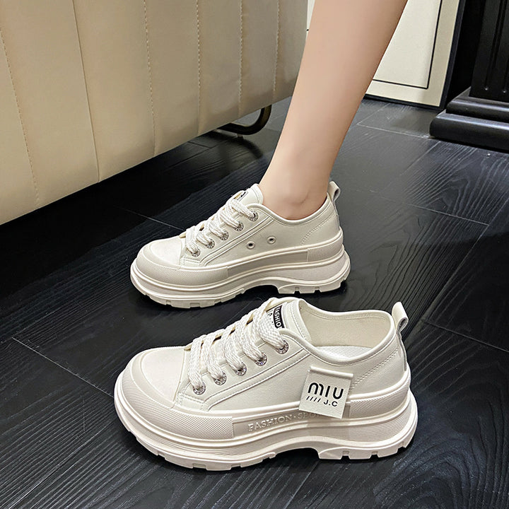 Dame Chunky Sneakers med sporty gummisåle og åndbar overfladestruktur Stilla