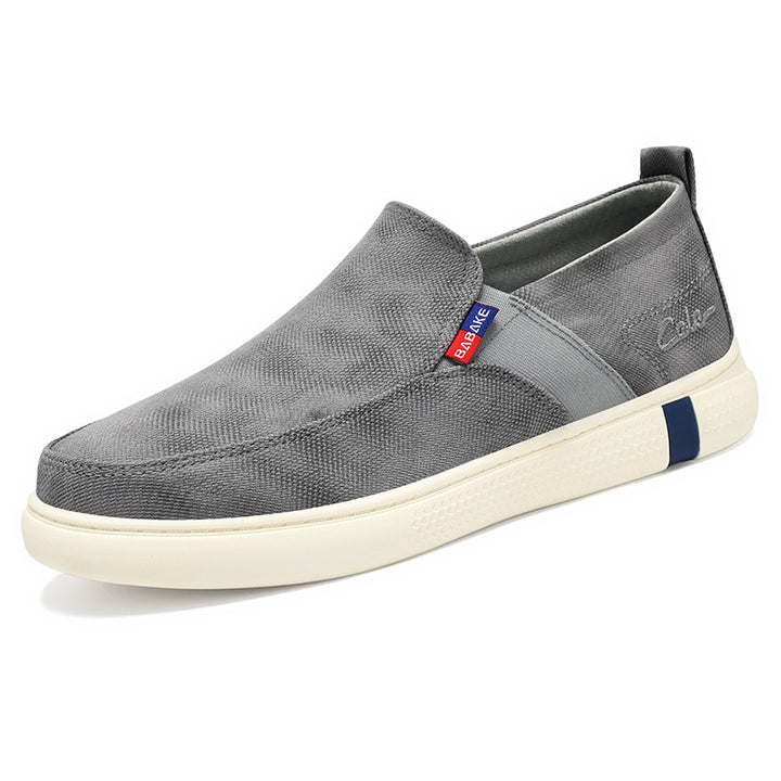 Herrer Behagelige Slip-On Fritidssko med elastisk overdel og støddæmpende sål Stilla