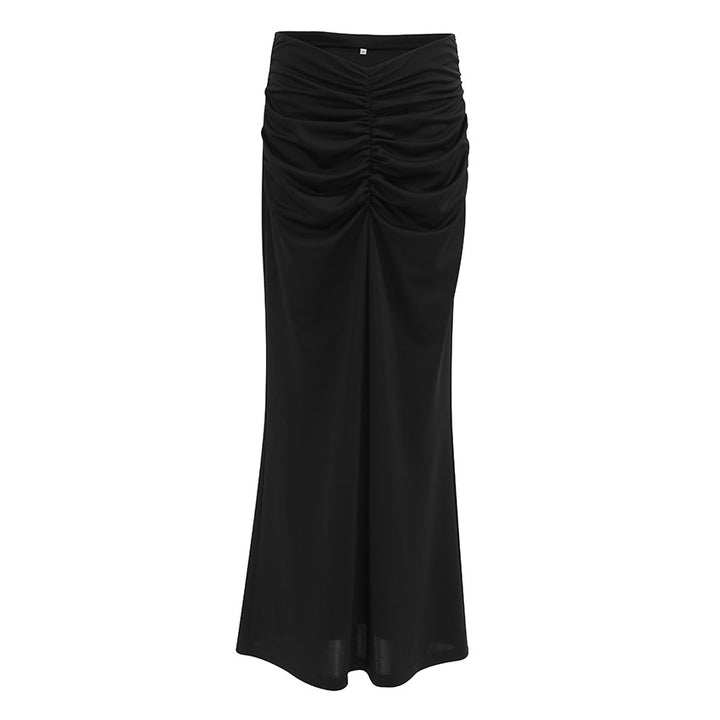 Dame Figursyet Sæt bestående af Crop Top og Maxikjole Stilla