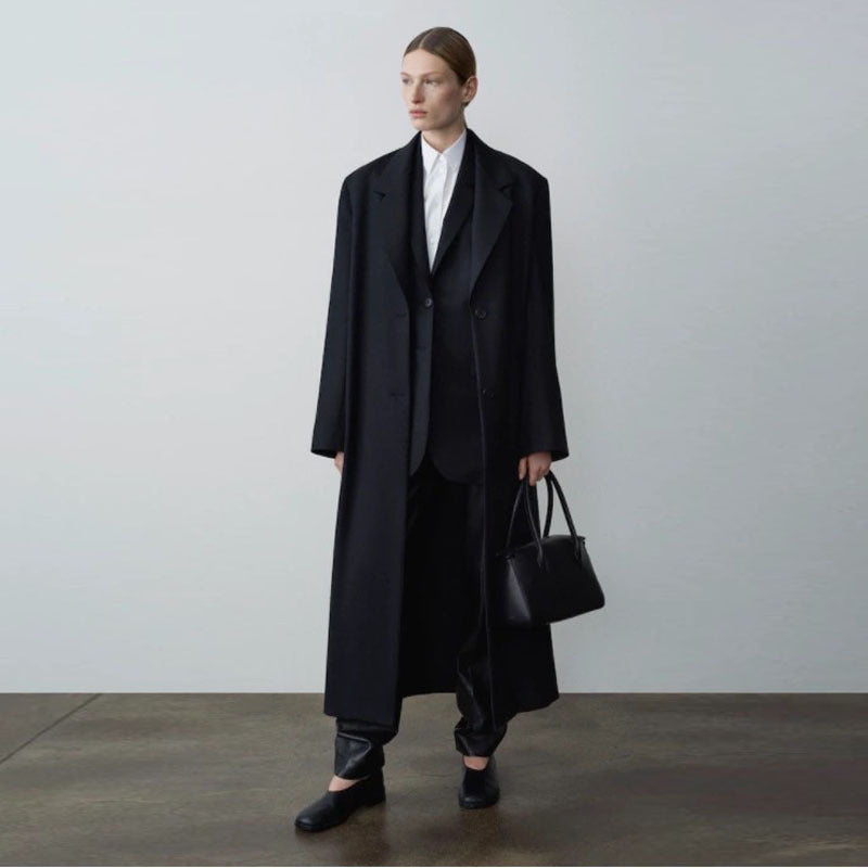 Kvinders elegante oversized frakke Stilla
