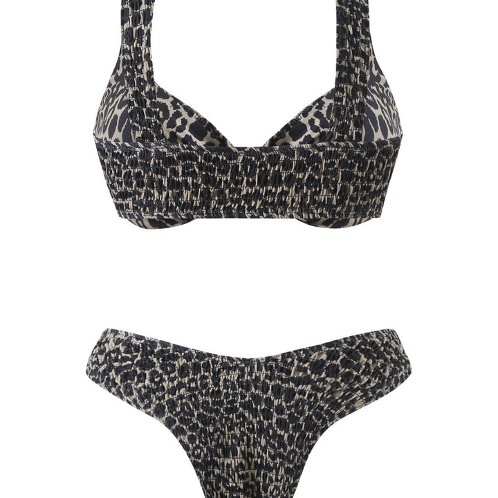 Dame Twist-Front Bikini-Sæt Stilla