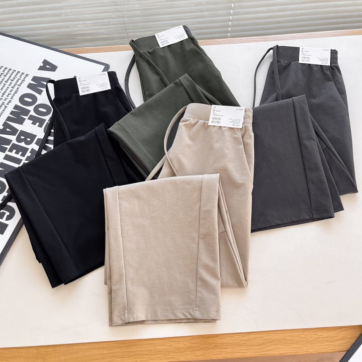Kvindernes afslappede chino bukser med elastisk talje Stilla
