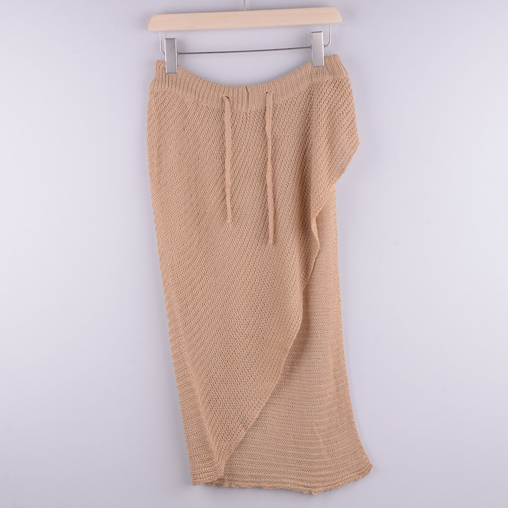 Dame Strikket Skirt Stilla