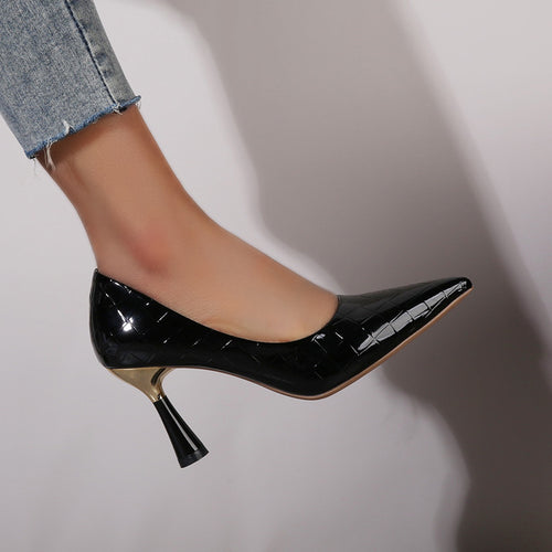 Dame Elegante damesko med stilfuld blokhæl og trendy design Stilla