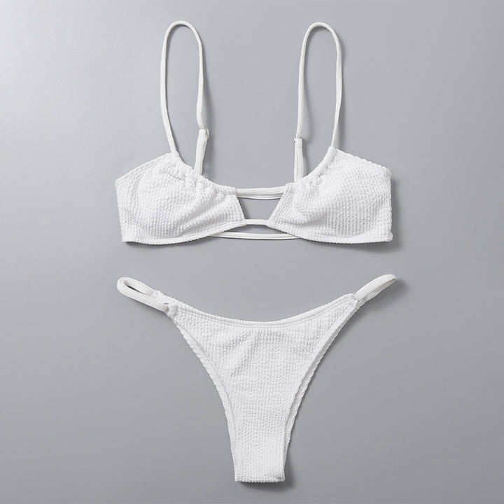 Damer sports-bikini-sæt med raffineret snit Skovae