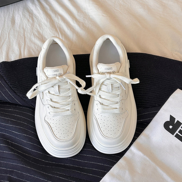Dame platform sport sneaker med tykt såledesign Stilla