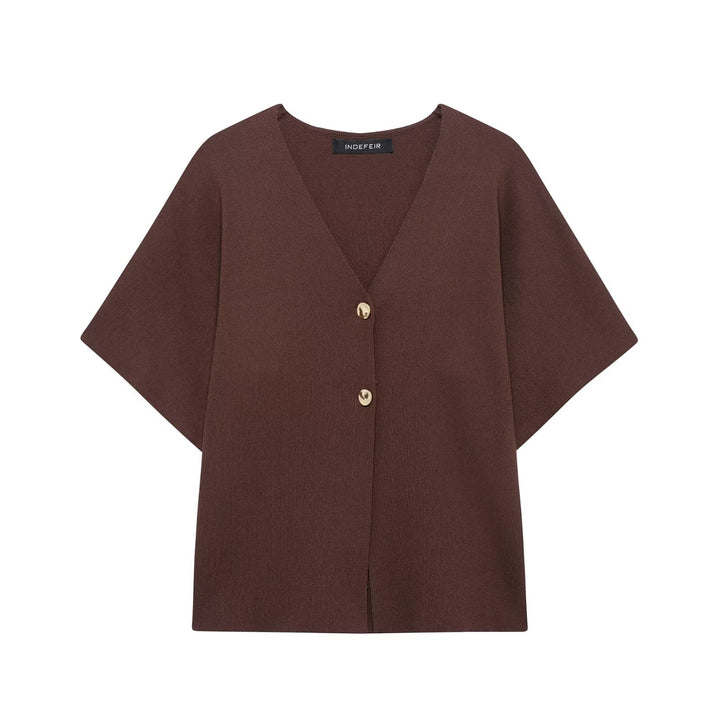Femme Relaxed Fit Button-Up Bluse Stilla