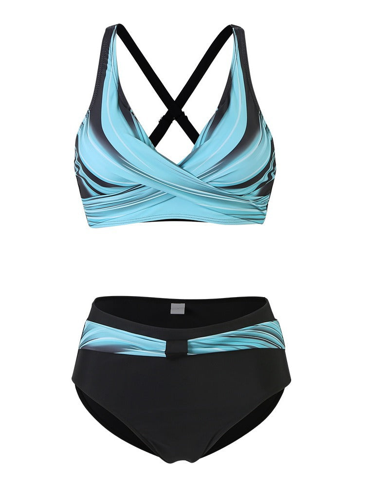 Damer Højskåret Sport Bikini Sæt Stilla