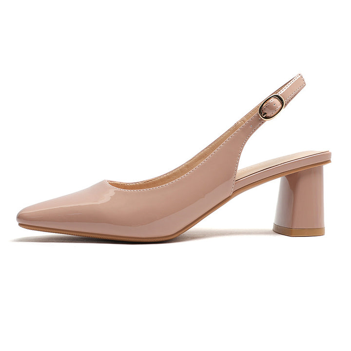 Kvinder Smarte Slingback-hæle med Chunky Blokhæl Stilla