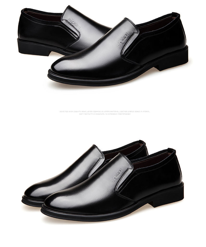 Herrer elegante læderslipper med komfortindlæg Stilla
