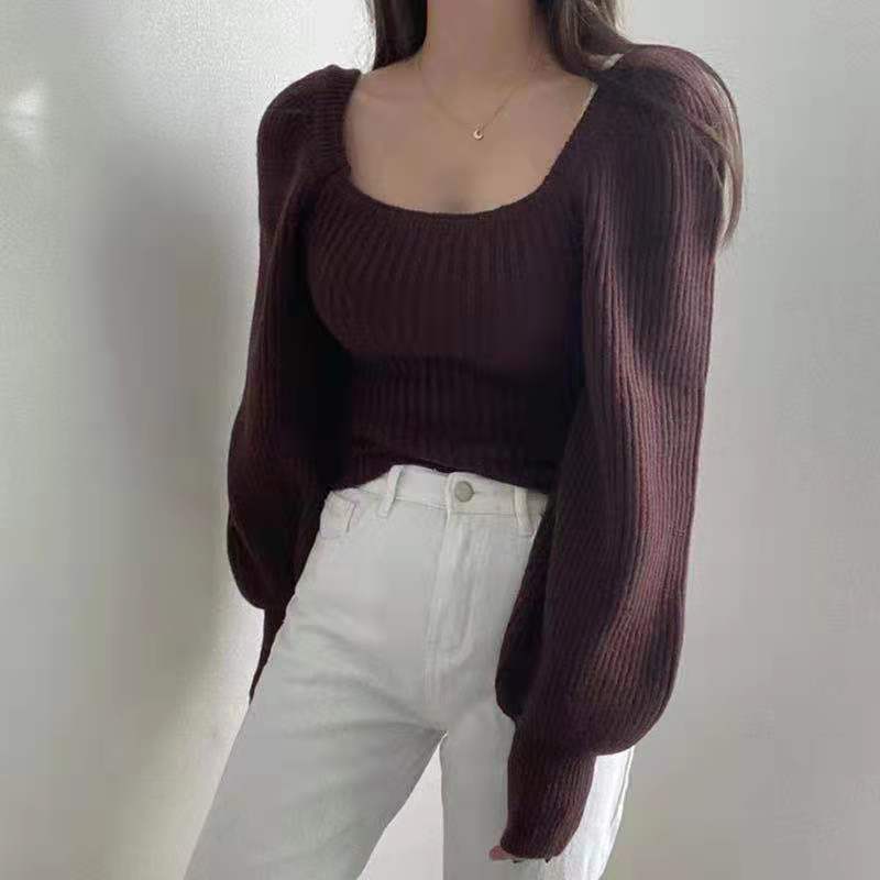 Femme Cropped Sweater Stilla