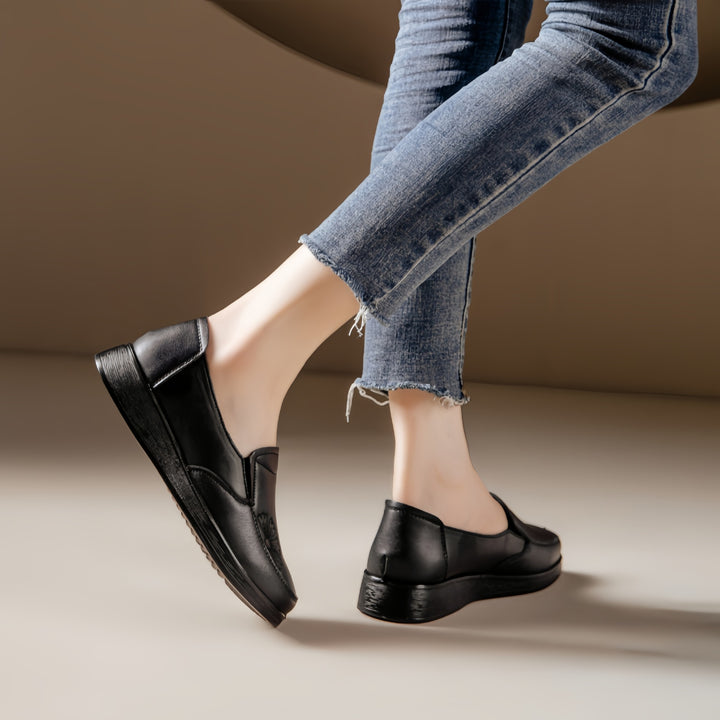 Femme Floral Broderet Slipper Stilla