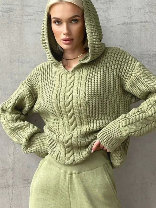 Dame hyggelig strikpullover med overdimensioneret pasform Stilla