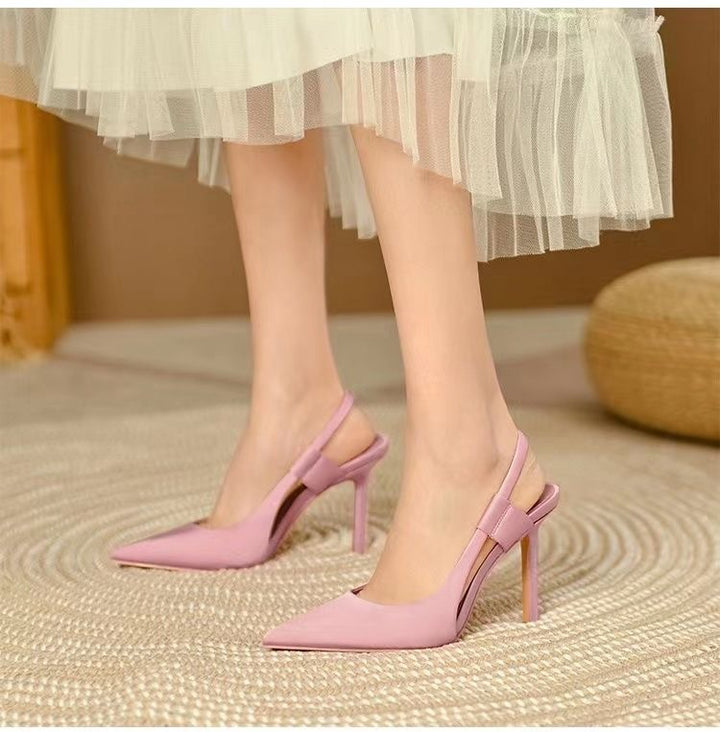 Damer Slingback-pumper med elegant spids tåparti og stilfuld hæl Stilla