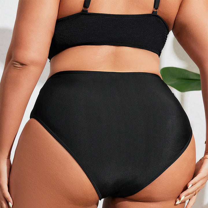 Dame Højskåret Bikini-trusse med sidelår Cut-Outs Skovae