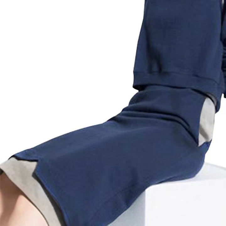 Dame afslappet sweatshirtkjole med moderne snit og stilfulde kontrastdetaljer Stilla