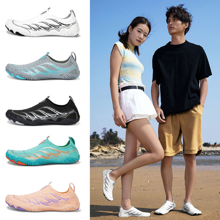 Herrer Letvægts Slip-On Aqua Sko Stilla